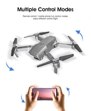 E68 Drone Helicopter HD 4K 1080P Camera WIFI FPV Wide Angle Hight Hold Mode RC Foldable Quadcopter Weight 95g Kids Toys Gift