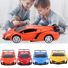 2.4G RC Electric Remote Control Robot Car Plastics and Electronic Components Transformation Battery Kids Gifts Toy