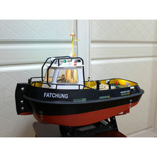 DIY Simulation remote control ship model kit for Tug804 tugboat rescue ship small-scale and moped tugboat 1:18
