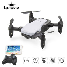 Lanbird Mini RC Drone with Camera FPV Wifi Remote Control Quadcopter Mini Toy kids Drones for Beginner Helicopter vs E61 S9W