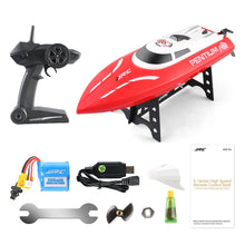 JJRC S1 RC Boat 4CH 2.4GHz RTR 25KM/h Waterproof Turnover Reset High Speedboat S1 Pentium/S2 Shark/S3 Latitude Kids RC Boats Toy