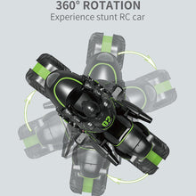 Remote Control Motorcycle Car Toys Rechargeable 2.4G RC Stunt Motorcycle 360 Rotating Drift High Speed Climbing Motor Toys