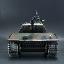 1:16 German Leopard Heavy Tank 2.4G Remote Control Model Military Tank With Sound Smoke Shooting Effect 3 Type Edition