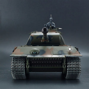 1:16 German Leopard Heavy Tank 2.4G Remote Control Model Military Tank With Sound Smoke Shooting Effect 3 Type Edition