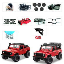 abay 2019 hot MN-D90 1:12 Scale RC Crawler Car 2.4G 4WD Remote Control Truck Toys Unassembled Kit Defender Pickup FH-01