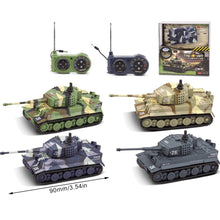 German Tiger Mini Remote Control Tank Car Charging Remote Control Car Toy Children's Intelligence Toys Gift for Kids