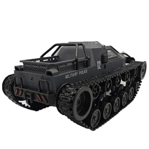 1:12 RC Tank Car 2.4G High Speed Full Proportional Control Vehicle Models Wading Depth With Gull-wing Door Metal Crawler
