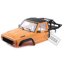 INJORA RC Car Cherokee Body Cab & Back-Half Cage for 1/10 RC Crawler Traxxas TRX4 Axial SCX10 90046 Redcat GEN 8 Scout II