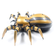 High Simulation Gold Infrared Remote Control Mechanical Spider With LED Remote Control Mechanical Spider With LED