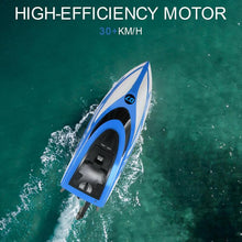 High Speed RC Boat 2.4GHZ 2CH High Speed Radio Remote Control RC 30km/h Racing Racing Boat Electric Toys RC Toys For Childern