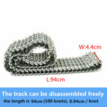 Metal Tracks Caterpillar Crawler Chain 61cm for 3818/3818-1 RC Tank Parts Heng Long 1/16 Tiger I Tank Car Chassis