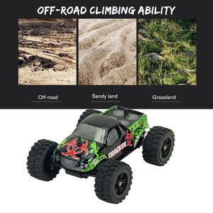 1:32 Full Scale 4CH 2WD 2.4GHz Mini Off-Road RC Racing Car Truck Vehicle High Speed 20km/h Remote Control Climbing Car Model