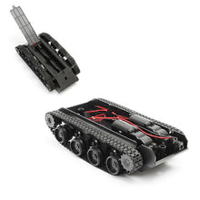 Rc Tank Smart Robot Tank Car Chassis Kit Rubber Track Crawler For Arduino 130 Motor Diy Robot Toys For Children
