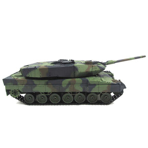 1:16 German Leopard 2A6 Main Battle Tank 2.4G Remote Control Model Military Tank With Sound Smoke Shooting Effect