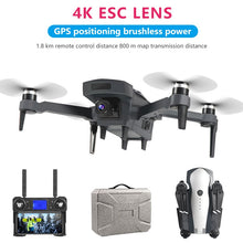 Eachine GPS with 4K HD Camera Mini Drone Quadcopter Optical flow positioning Foldable Wifi 1.8KM Profesional Dron RC Helicopter