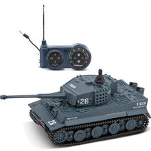 Great Wall Toys 2117 1/72 Radio 14CH Electric RC Tank Battle with Light Sound RTR Model