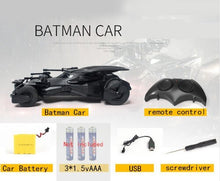 1:18 Batman vs Superman Justice League electric Batman RC car children toys model Gift simulation display Batmobile RC car 1:18