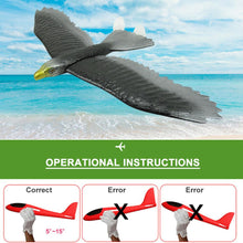 2PCS EPP Foam Airplane Hand Throwing Eagle Glider Outdoor Launch Glider Plane Kids Gift Toy 57CM Interesting Toys