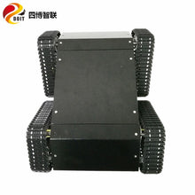 SZDOIT Heavy Load Metal 4WD Tracked Smart Robot Tank Car Chassis Kit Shock Absorbing Crawler Robotic Platform High Torque Motor