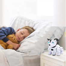 Electric Universal Intelligent Robot Dog Infrared Remote Control Music Light Voice Pet Touch Dazzle Dance Educational Toys