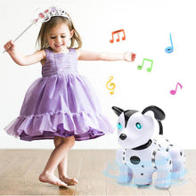 Electric Universal Intelligent Robot Dog Infrared Remote Control Music Light Voice Pet Touch Dazzle Dance Educational Toys