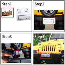 1Pcs RC Custom License Plate Metal Frame Strength Waterproof for 1:10 Tamiya CC01 Axial Scx10 Traxxas Trx-4 Trx4 Crawler Car