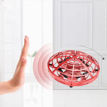 Mini Flying UFO RC drone Infraed Hand Sensing Helicopter Anti-collision Aircraft Flayaball Induction Quadcopter dron Kids Toys