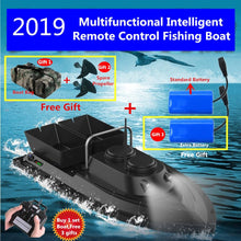 Double Hopper Night Light RC Fishing Gear Boat 1.5kg Loading 500M Remote Control Bait Boat Nesting Device RC Fishing Bait Ship