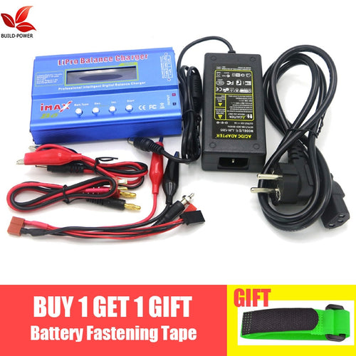 IMAX B6 Digital RC Lipo NiMh Battery Balance Charger+AC POWER 12v 5A Adapter Drop free shipping