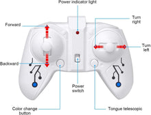 RC Dinosaur Toy, Smart Dinosaur Robotic Toys, Remote Control Smart Robotic Dinosaur with Telescopic Tongue Electronic Pets Toy