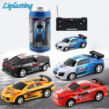 Creative Coke Can Mini Car RC Cars Collection Radio Controlled Cars Machines On The Remote Control Toys For Boys Kids Gift TSLM1
