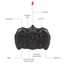 Remote Control Car Toys Off-road Vehicle 360 Degree Tumbling Stunt Car With Colorful Light Toys For Children