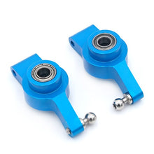 Aluminum Front Rear Steering Hub Base C Carrier Knuckle Upgrade Kit for Wltoys A959 A949 A969 A979 K929 1/18 RC Car