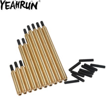 YEAHRUN 10pcs Metal Steering & Suspension Linkage Kit Upgrade for 1/10 RC Crawler TRAXXAS Trx-4