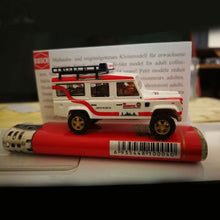 Dasmikro Das87 HO Scale 1/87 4x4 Chassis DIY Standard Version Kit With 3D Printed D110 Body And Motor