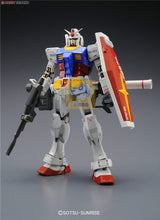 Japaness Original Gundam MG 1/100 Model RX-78-2 Ver.3.0 Gundam Mobile Suit Kids Toys One Year Wars