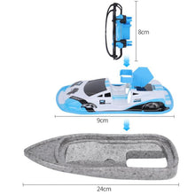 3 In 1 Remote Control Boat Drone Hovercraft Boat 360-degrees Flip Drone Helicopter Water Racing Boat Drone