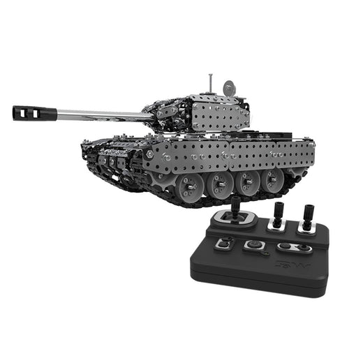 Remote Control RC Tank Wars 952PCS Military Model Building Blocks Bricks Toy Metal Shape Building Blocks Set In Stock