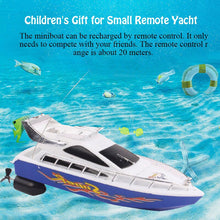 Rc Boat For Mini Kids Rc Remote Control Speed Boats Toy Racing Model 2.4GHZ Four-channel Small Remote Yacht Children's Gift