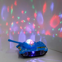 Super Mini Electric Tank Model Tank Electronic Toys Tank with Music and Flash Light for Children Kids Birthday Gifts