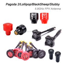 Pagoda 2 / Lollipop / BlackSheep / Stubby 5.8GHz FPV Antenna SMA / RP-SMA / MMCX / UFL Plug for RC FPV Racing Drone Quadcopter