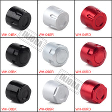 INJORA 4PCS Aluminium RC Car M4 Nut Wheel Rim Center Cap for 1/10 RC Crawler Traxxas TRX4 Axial SCX10 90046 Tamiya MST Redcat
