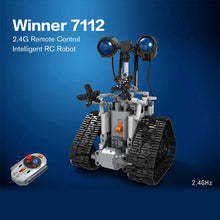 Winner 7112 Technic City Remote Control RC Bulldozer Electric designer Building Blocks Engineering 408pcs Toys For Childrn