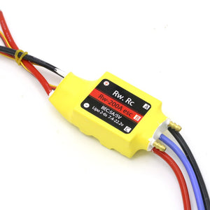 1pcs 2-6S 30A/50A/80A/100A/200A ESC 5V/3A 5V/5A UBEC Brushless Speed Controller ESC For RC Boat UBEC 200A/S