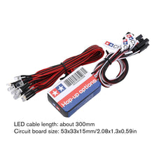 12 LED Lighting Kit Steering Brake Simulation Flash Light for 1/10 RC Car For Yokomo For Tamiya Exquisitely Designed