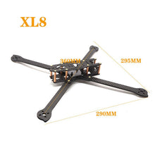 HSKRC 3K Carbon Fiber XL5 V2 232mm XL6 283mm XL7 294mm XL8 360mm True X 5 6 7 8 inch X328 FPV Freestyle Frame Kit Racing Drone