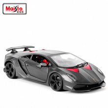 Maisto 1: 24 Alloy Car Model Lamborghini Carbon Fiber Gray Sixth Element Sports Car Model