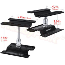 Aluminum Alloy RC Car Work Stand Repair Workstation 360 Degree Rotation Lift Or Lower For 1/8 1/10 Scale Models
