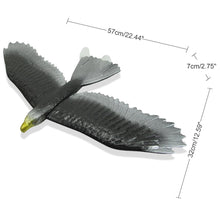 2PCS EPP Foam Airplane Hand Throwing Eagle Glider Outdoor Launch Glider Plane Kids Gift Toy 57CM Interesting Toys