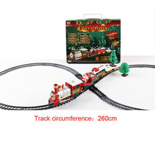 Wodden Lights And Sounds Christmas Train Set Railway Tracks Toys Xmas Train Gift for Kids toys Juguetes brinquedos игрушки New